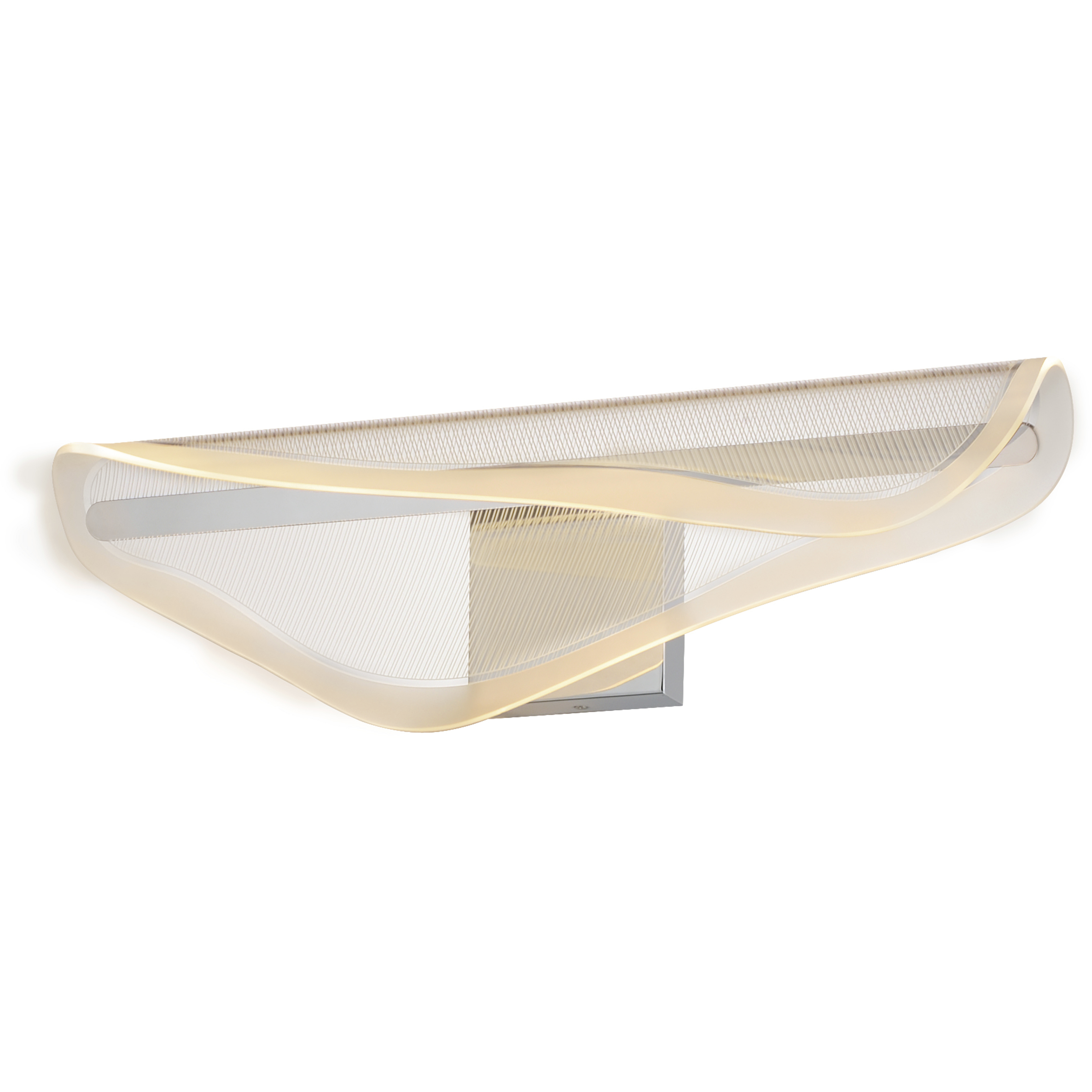 Manta LED Polished Chrome Wall Sconce Wall Light